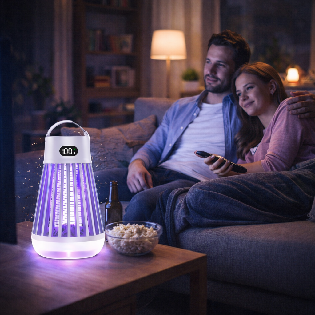 Luz UV Antimosquitos Recargable